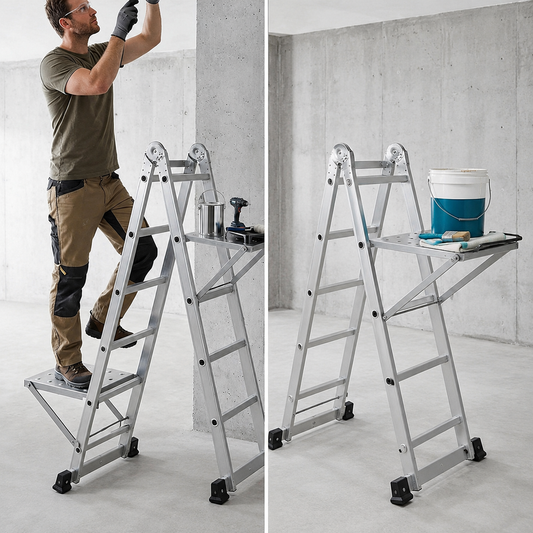 opstap voor de ladder