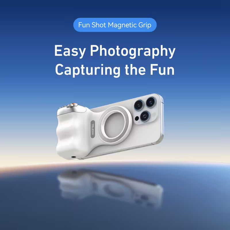Magnetische telefoon camera greep